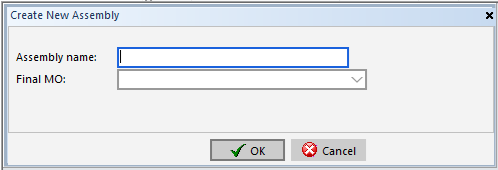 Create or Edit an Assembly